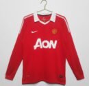 Manchester United 2010-2011 Home Kit Long Sleeve