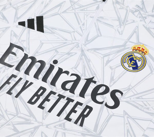 Real Madrid Black and White Tracksuit II