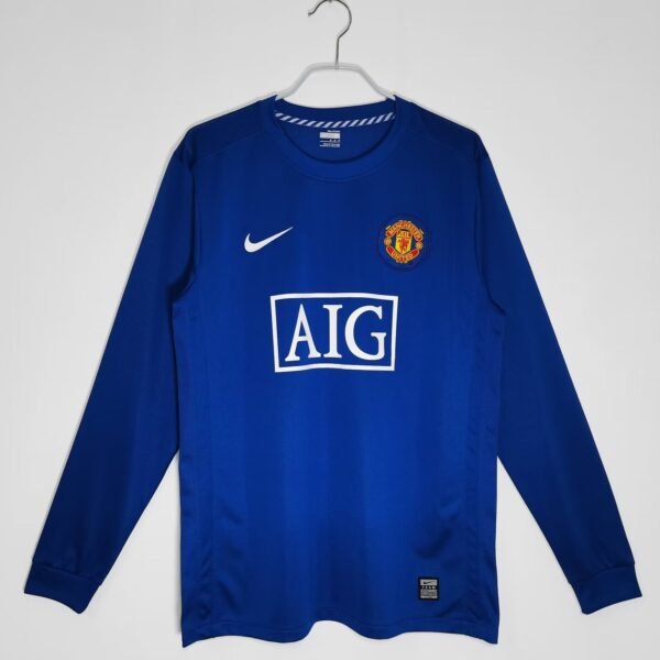 Manchester United 2008-2009 Away Kit Long Sleeve