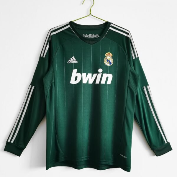 Real Madrid 2012-2013 Long Sleeve Third Kit Retro