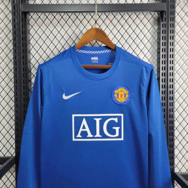Manchester United 08/09 Tercer Kit Manga Larga