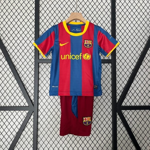 Barcelona 10-11 Home Retro Kids kit