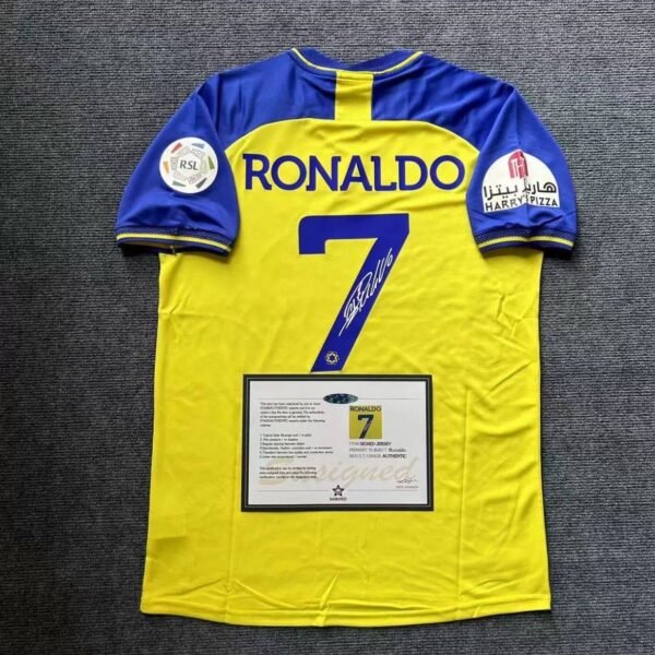 AL Nassr "Ronaldo" Signed Shirt II
